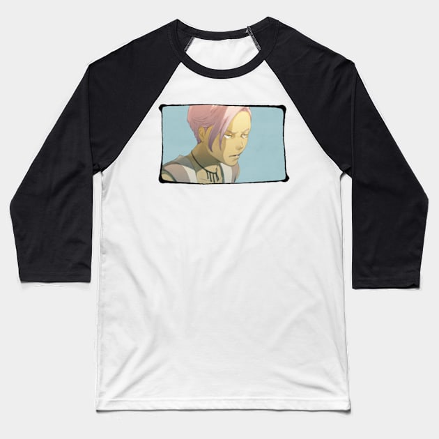 Gravity Rush 2 - Misai Portrait Baseball T-Shirt by Gekidami